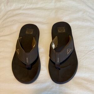 Boys Reef Brown Flip Flops